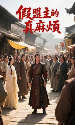 短剧《假盟主的真麻烦》海报