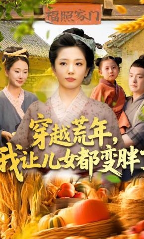 短剧《穿越荒年，我让儿女都变胖了》海报