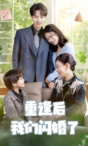 短剧《重逢后我们闪婚了》海报