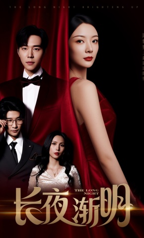 短剧《长夜渐明》海报