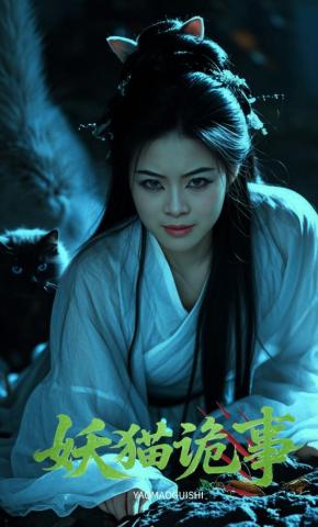 短剧《妖猫诡事》海报