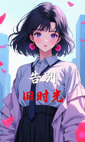 短剧《告别旧时光》海报