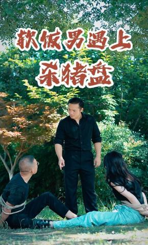 短剧《软饭男遇上杀猪盘》海报