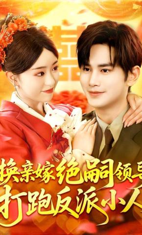 短剧《换亲嫁绝嗣领导，打跑反派小人》海报