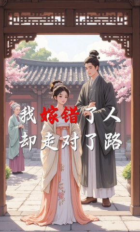 短剧《我嫁错了人，却走对了路》海报