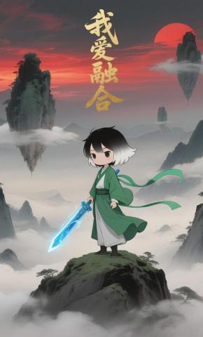 短剧《我爱融合》海报