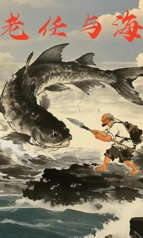 短剧老任与海海报