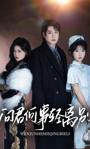 短剧《问君何事轻离别》海报