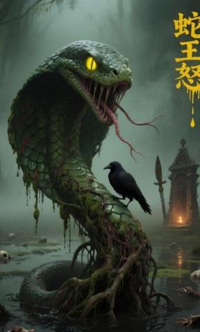 短剧《蛇王怒》海报