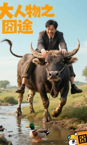 短剧《大人物之囧途》海报