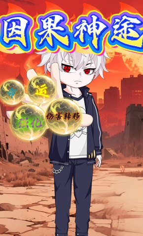 短剧《因果神途》海报