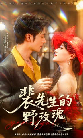 短剧《裴先生的野玫瑰》海报