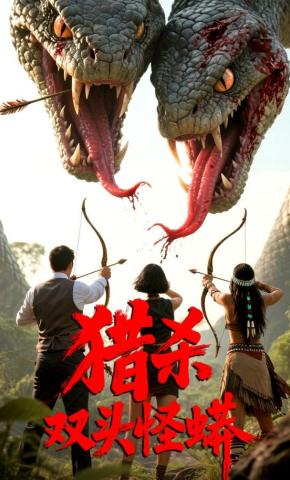 短剧《猎杀双头怪蟒》海报