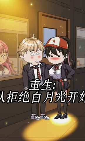 短剧《重生：从拒绝白月光开始》海报