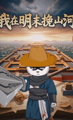 短剧《我在明末挽山河》海报