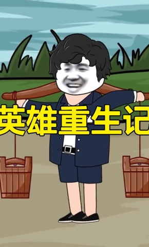 短剧《英雄重生记》海报