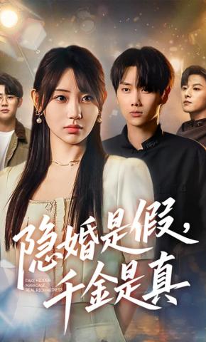 短剧《隐婚是假，千金是真》海报