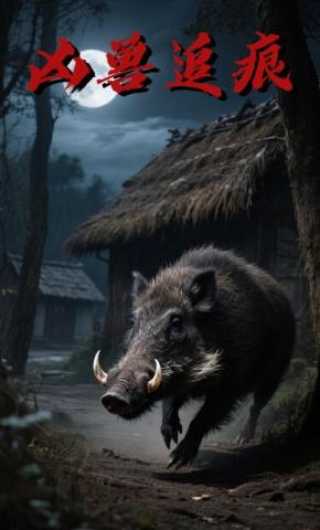 短剧《凶兽追痕》海报