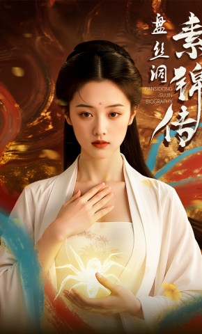 短剧《盘丝洞素锦传》海报