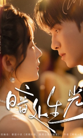 短剧《暗处生光》海报