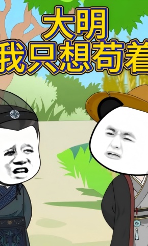 短剧《大明我只想苟着》海报