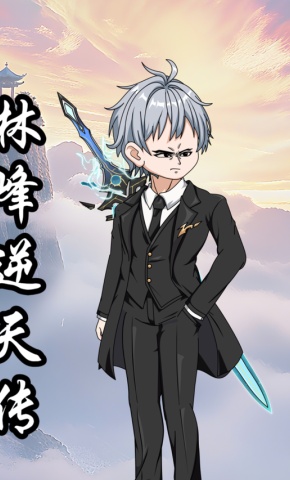 短剧《林峰逆天传》海报