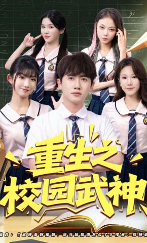 短剧《重生之校园武神》海报