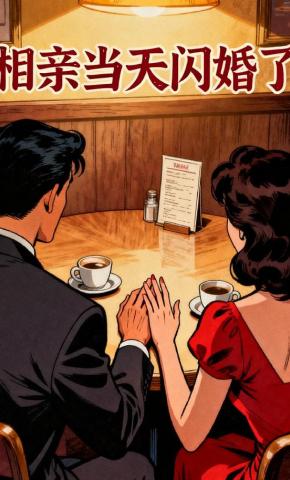 短剧《相亲当天闪婚了》海报