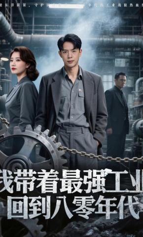 短剧《我带着最强工业，回到八零年代》海报