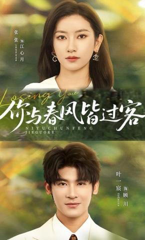 短剧《你与春风皆过客》海报