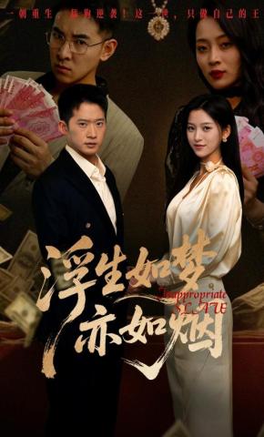 短剧《浮生如梦亦如烟》海报