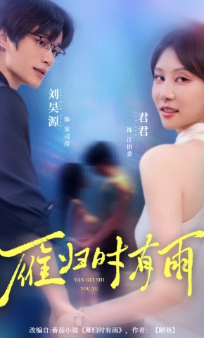 短剧《雁归时有雨》海报