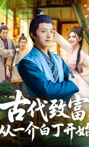 短剧《古代致富，从一介白丁开始》海报