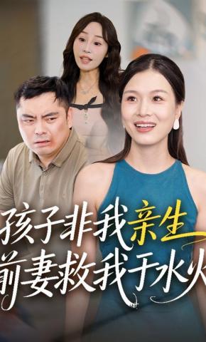 短剧《孩子非我亲生，前妻救我于水火》海报