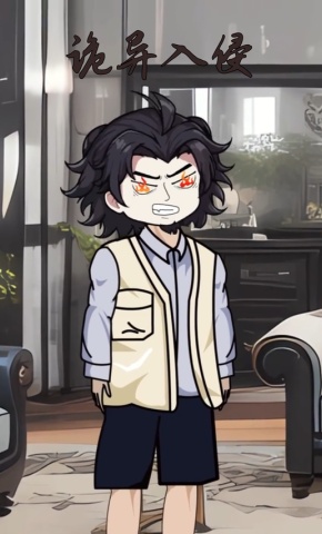 短剧《诡异入侵》海报