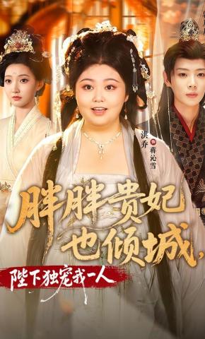 短剧《胖胖贵妃也倾城，陛下独宠我一人》海报