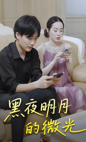 短剧《黑夜明月的微光》海报