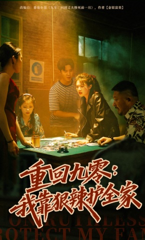 短剧《重回九零：我靠狠辣护全家》海报