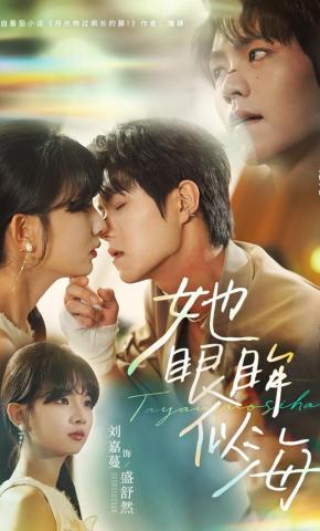 短剧《她眼眸似海》海报