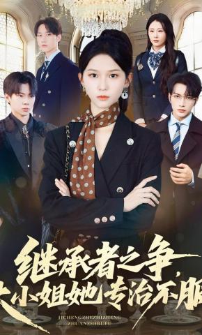 短剧《继承者之争，大小姐她专治不服》海报