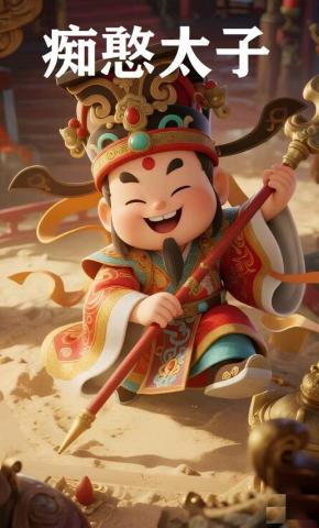 短剧《痴憨太子》海报