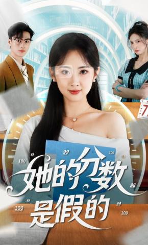 短剧《她的分数是假的》海报