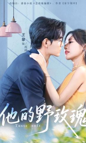 短剧《他的野玫瑰》海报