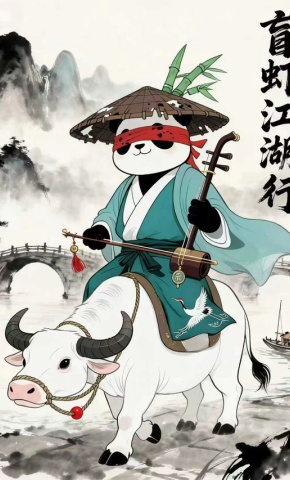 短剧《盲虾江湖行》海报