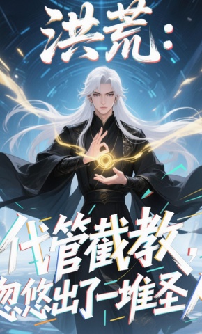 短剧《洪荒：代管截教，忽悠出一堆圣人》海报