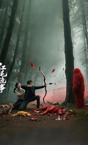 短剧《红毛诡事》海报