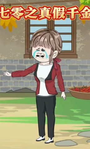 短剧《七零之真假千金》海报