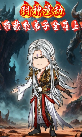 短剧《封神量劫，我带截教弟子全员上榜》海报