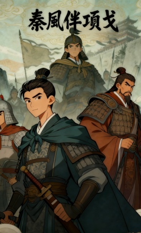 短剧《秦风伴项戈》海报