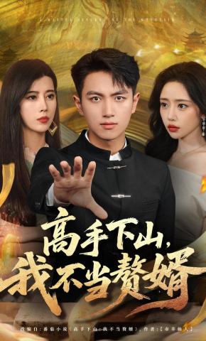 短剧《高手下山，我不当赘婿》海报